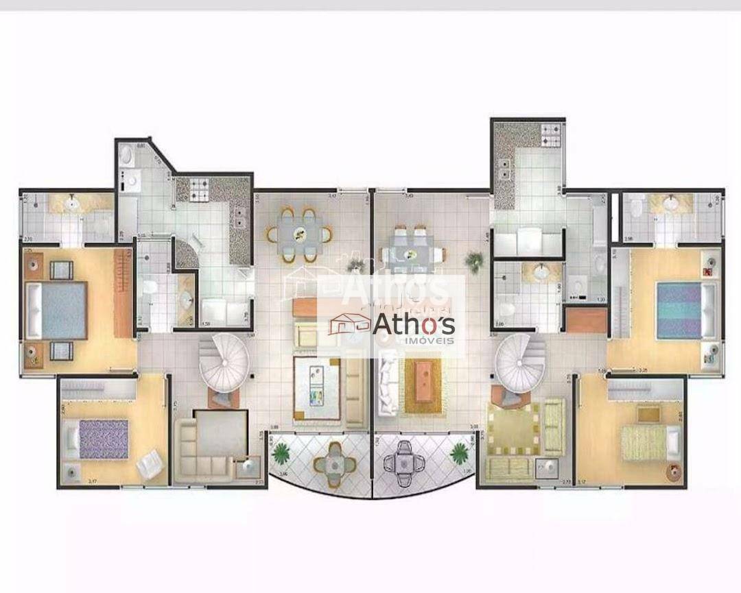 Cobertura à venda com 3 quartos, 160m² - Foto 4