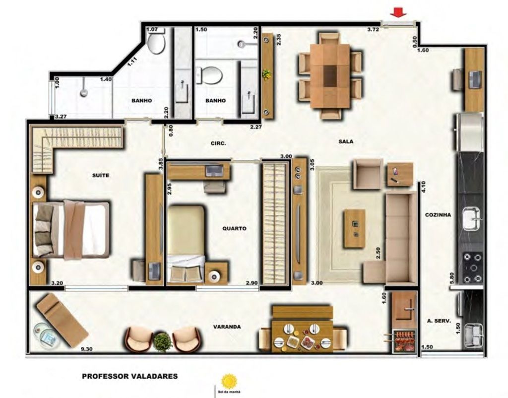 Apartamento à venda com 3 quartos, 159m² - Foto 32