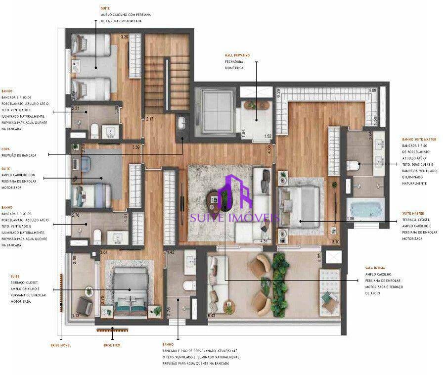 Apartamento à venda com 2 quartos, 94m² - Foto 23