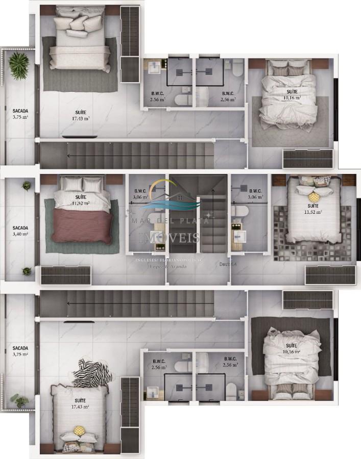 Sobrado à venda com 2 quartos, 89m² - Foto 6