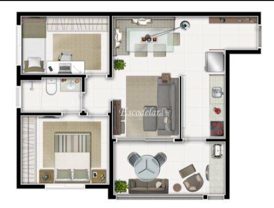 Apartamento à venda com 2 quartos, 110m² - Foto 10