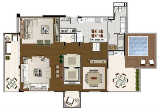 Apartamento à venda com 4 quartos, 480m² - Foto 4