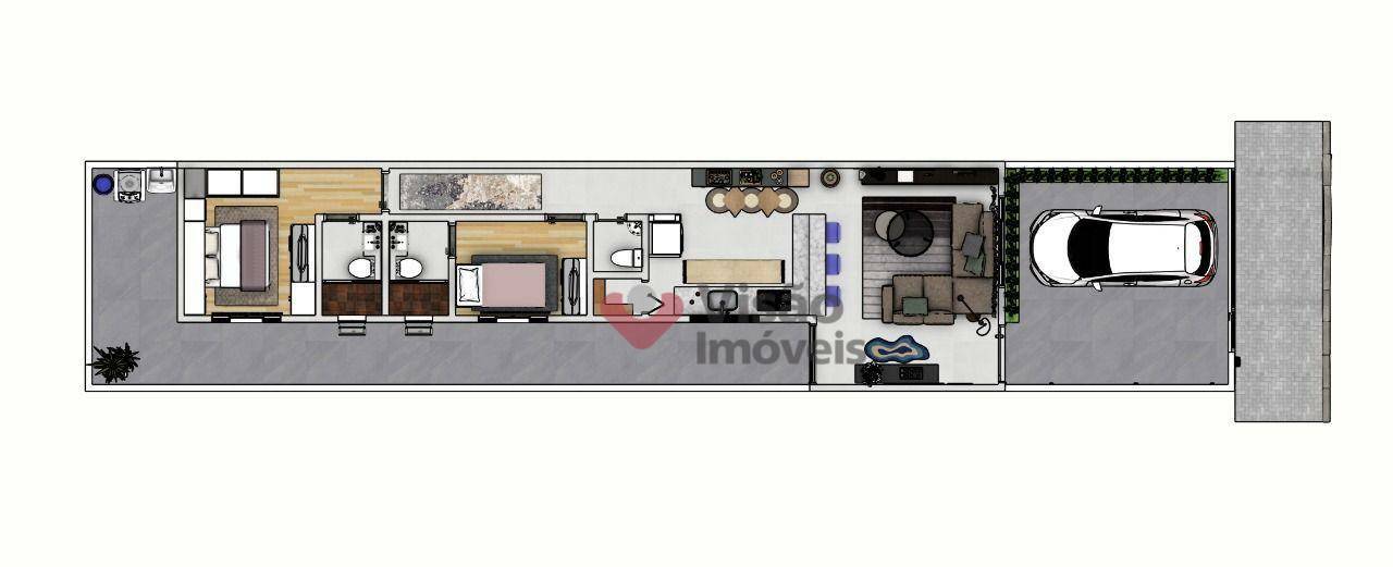 Casa à venda com 2 quartos, 72m² - Foto 5