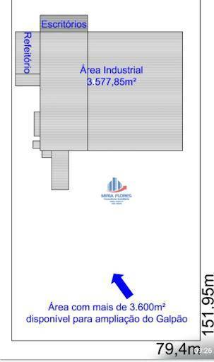 Depósito-Galpão-Armazém para alugar, 3857m² - Foto 4