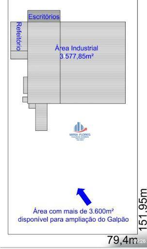 Depósito-Galpão-Armazém para alugar, 3857m² - Foto 3