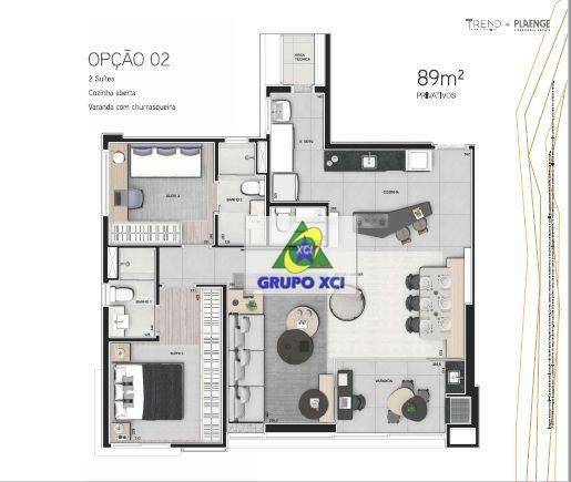 Apartamento à venda com 2 quartos, 89m² - Foto 45