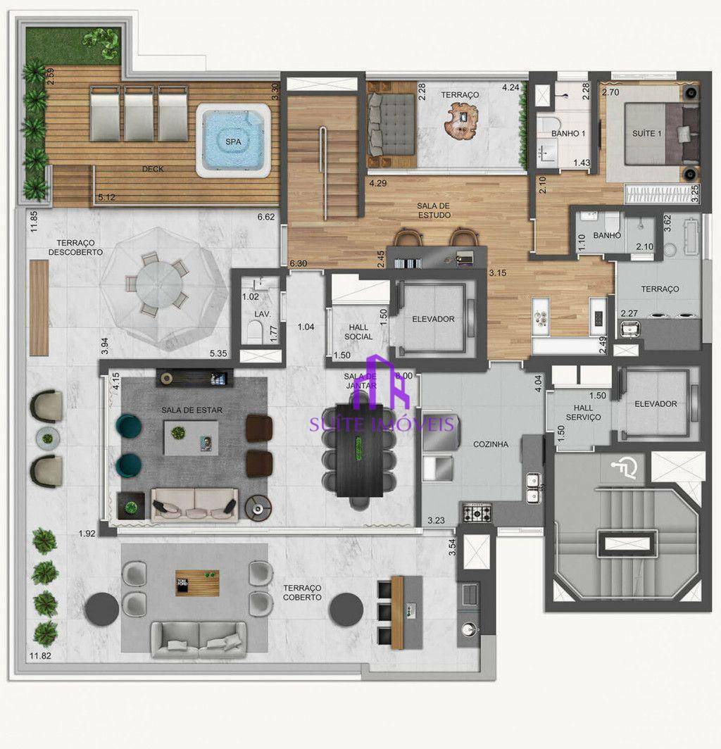 Apartamento à venda com 4 quartos, 252m² - Foto 26