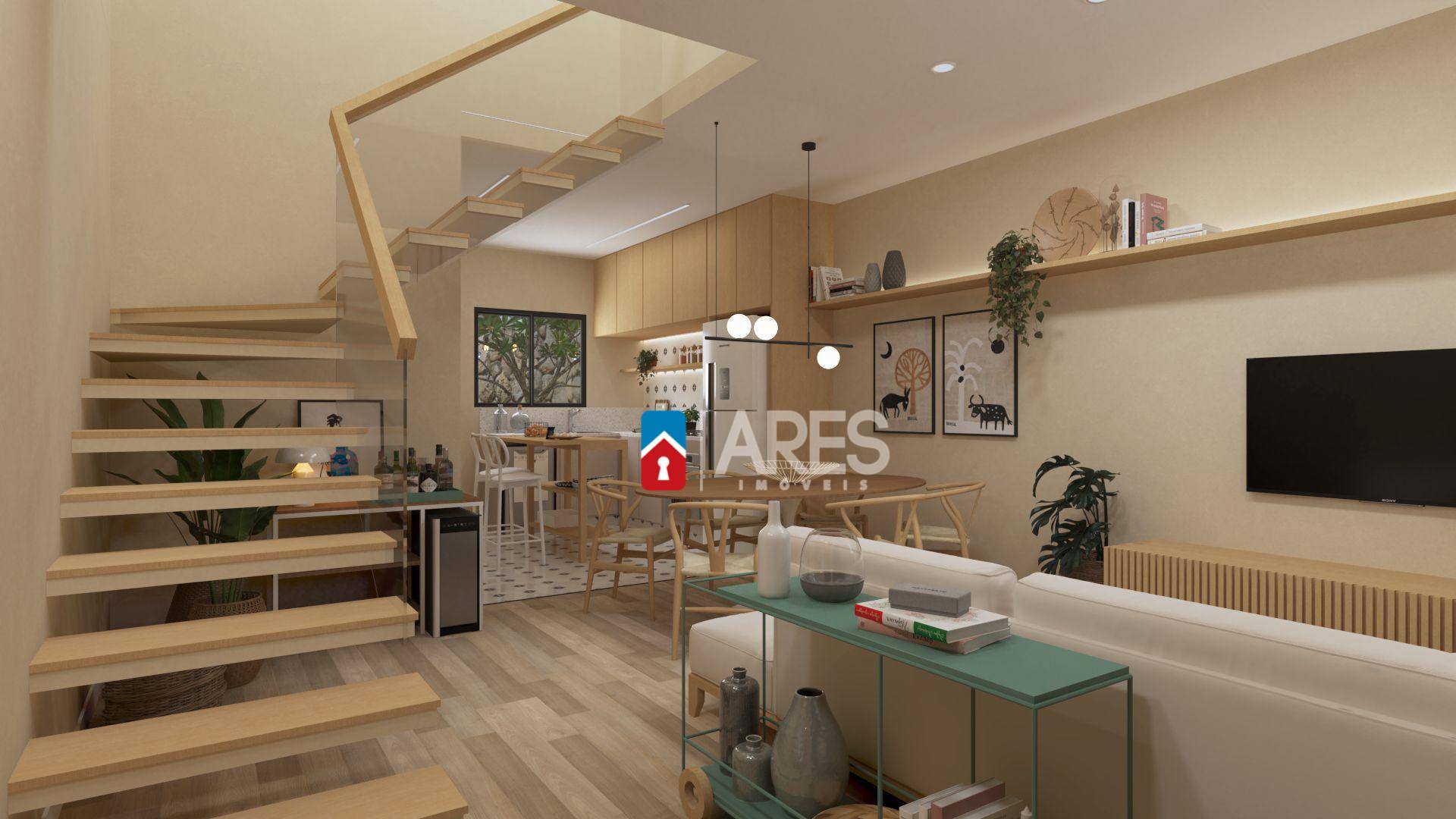 Casa de Condomínio, 2 quartos - Foto 4