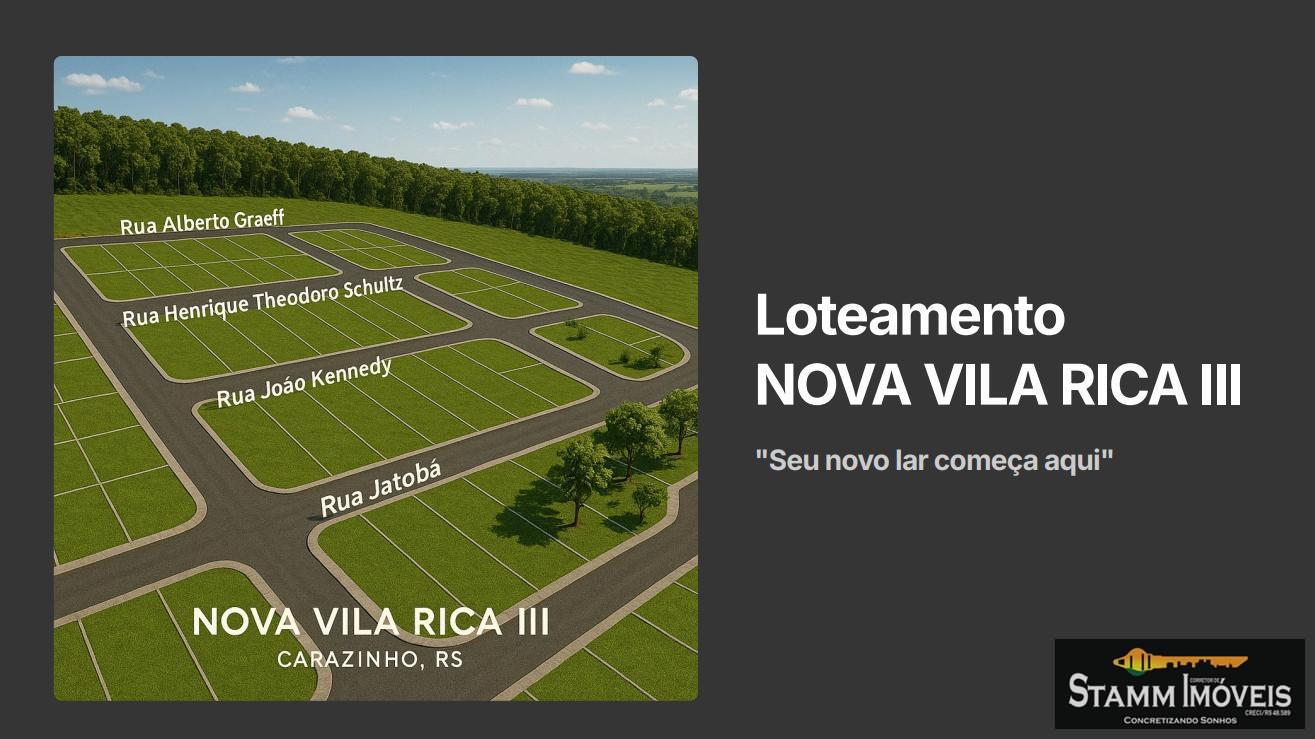 Terreno à venda, 205m² - Foto 1