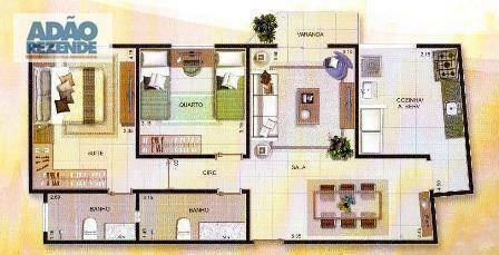 Apartamento à venda com 2 quartos, 70m² - Foto 35