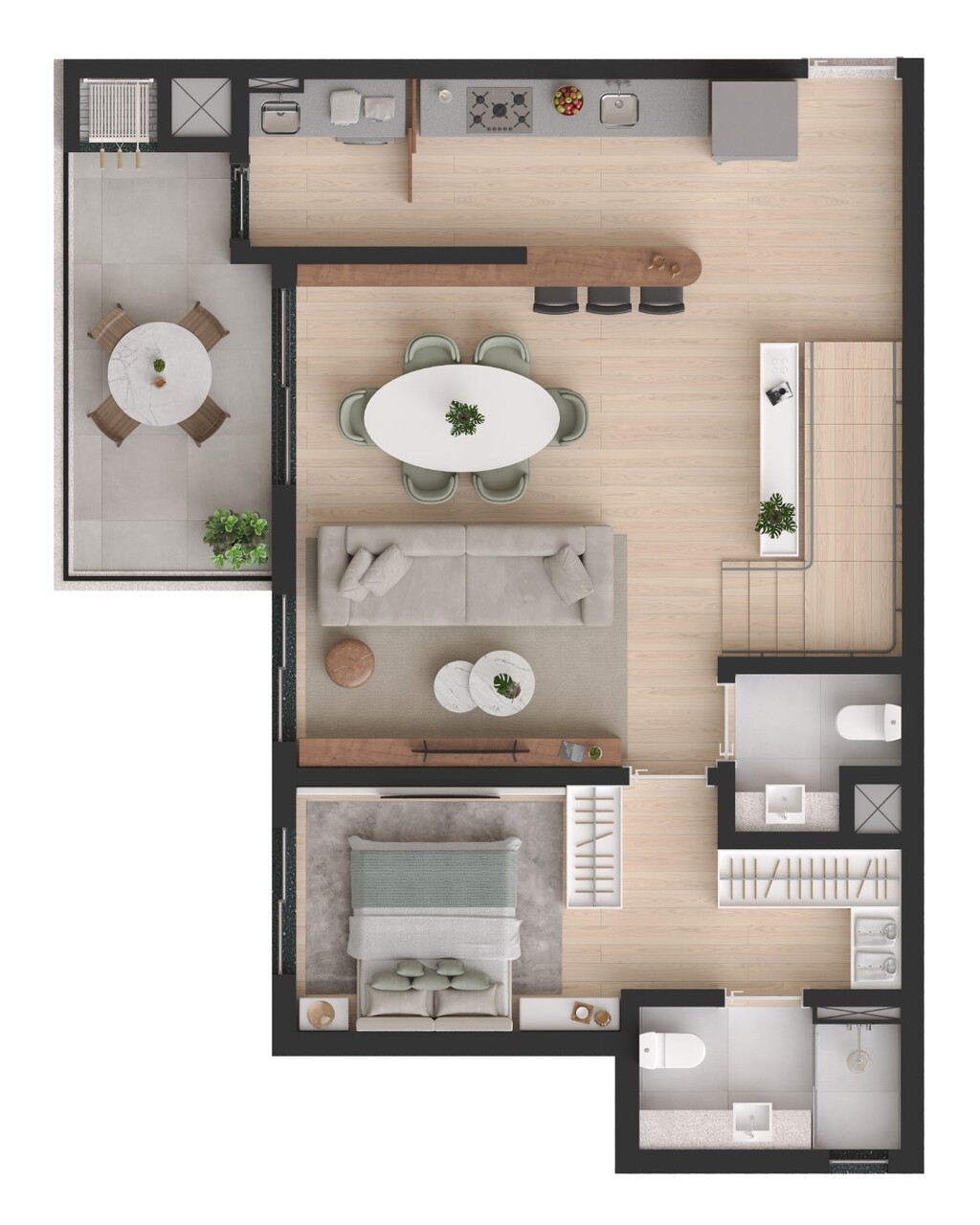 Apartamento à venda com 3 quartos, 98m² - Foto 30