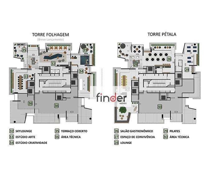 Apartamento à venda com 3 quartos, 197m² - Foto 59