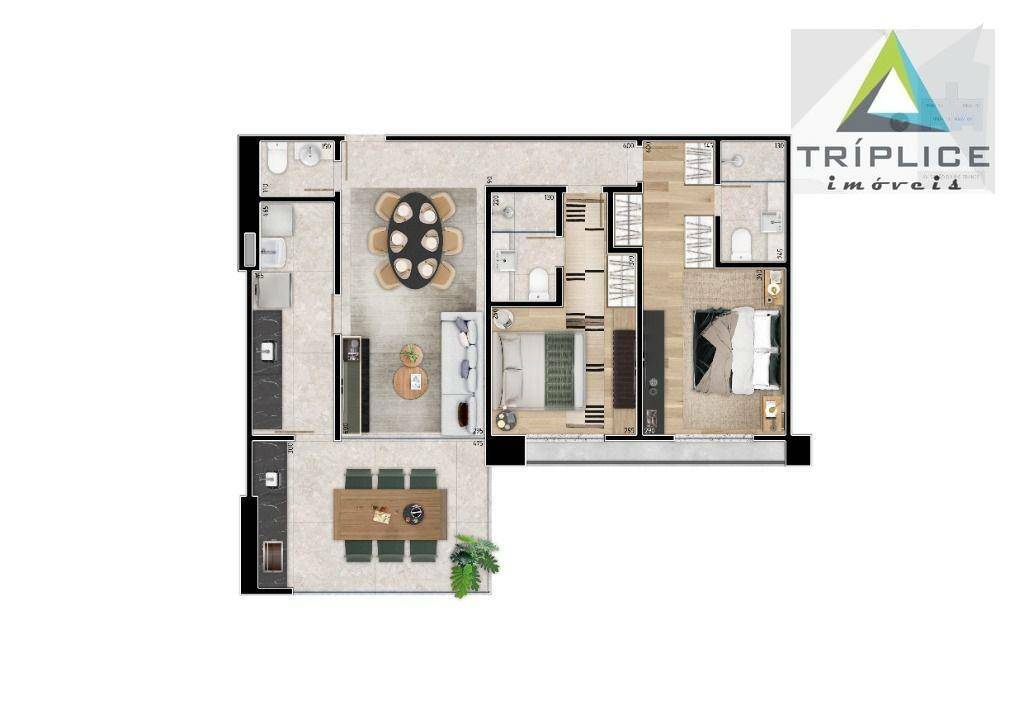 Apartamento à venda com 2 quartos, 86m² - Foto 20
