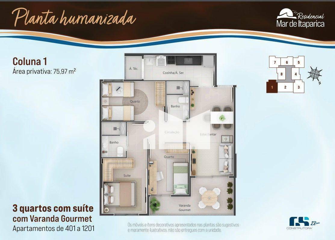 Apartamento à venda com 2 quartos, 60m² - Foto 29