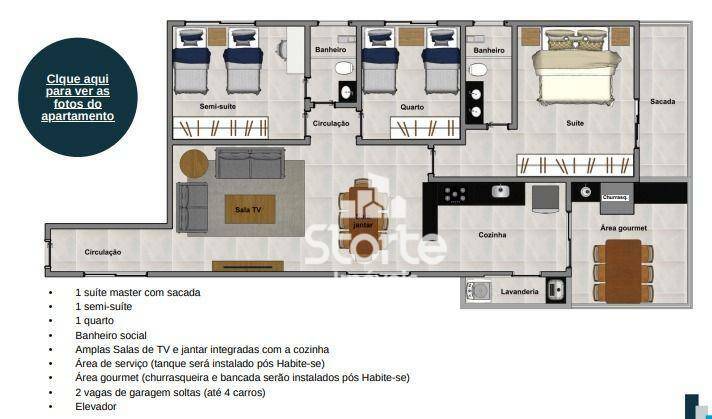 Apartamento à venda com 3 quartos, 110m² - Foto 70