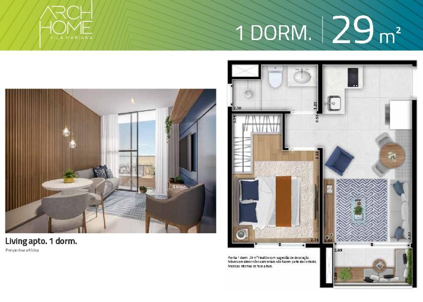 Apartamento à venda com 1 quarto, 22m² - Foto 11