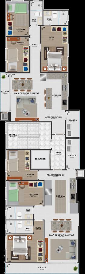 Apartamento à venda com 3 quartos, 79m² - Foto 41