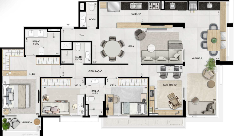 Apartamento à venda com 4 quartos, 13945m² - Foto 30