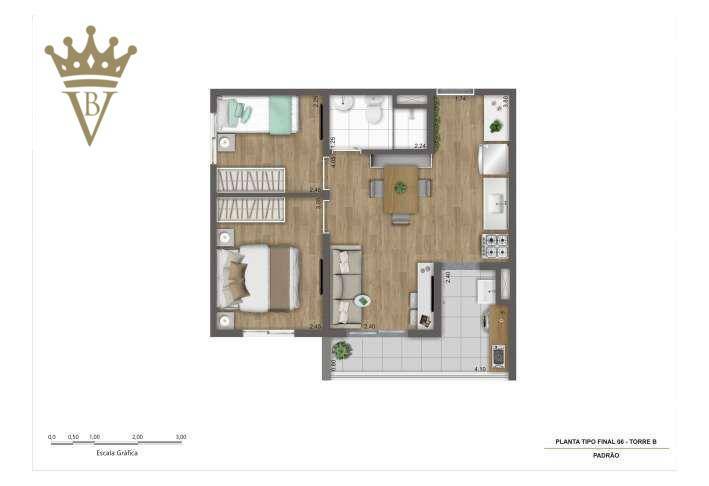 Apartamento à venda com 2 quartos, 43m² - Foto 26