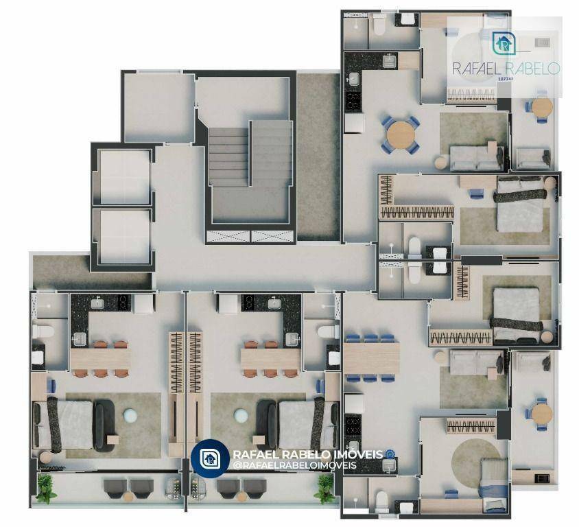 Apartamento à venda com 2 quartos, 60m² - Foto 32