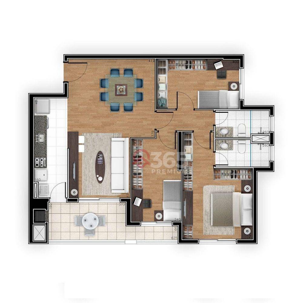 Apartamento à venda com 3 quartos, 94m² - Foto 65