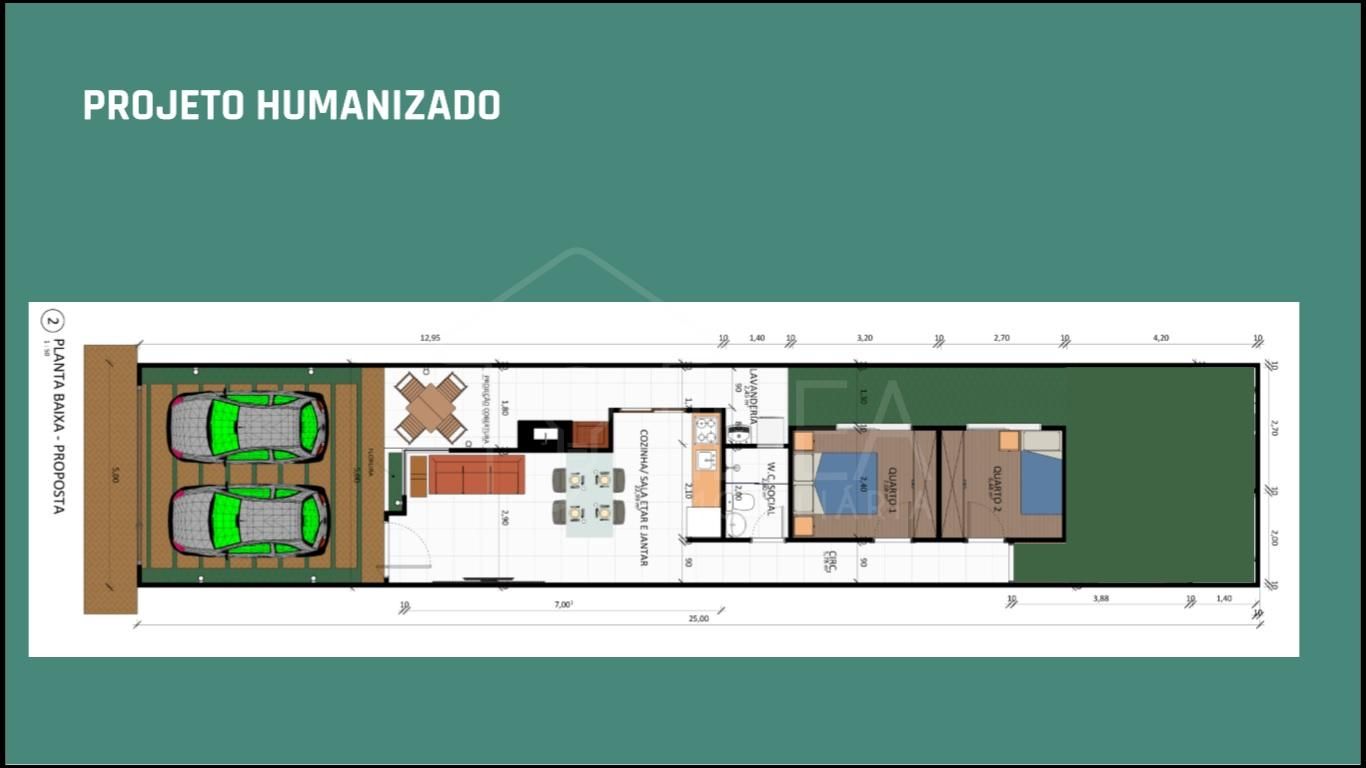 Casa à venda com 2 quartos, 61m² - Foto 2