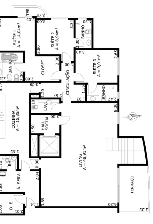 Apartamento à venda com 3 quartos, 166m² - Foto 17