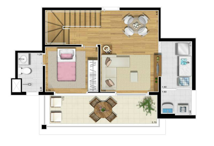 Apartamento à venda com 2 quartos, 70m² - Foto 18