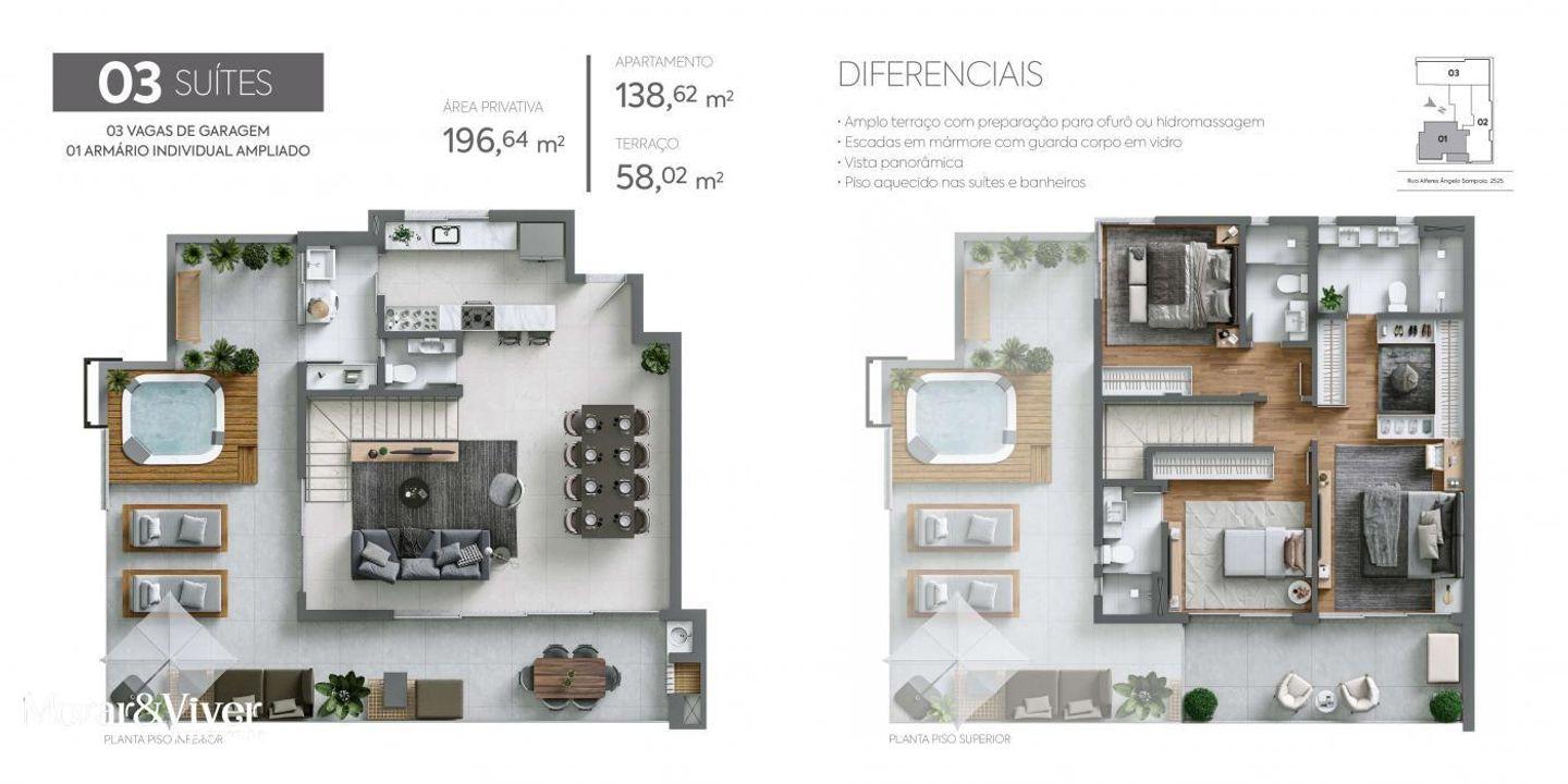 Apartamento à venda com 3 quartos, 107m² - Foto 37