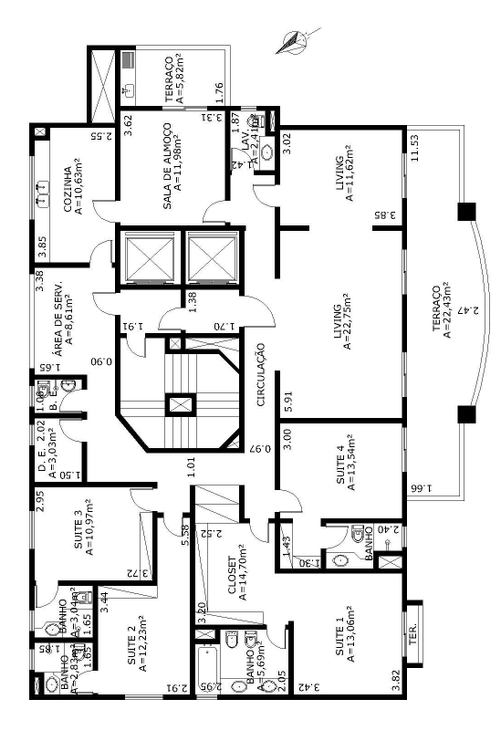 Apartamento à venda com 4 quartos, 655m² - Foto 13