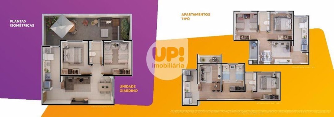 Apartamento à venda com 2 quartos, 44m² - Foto 5