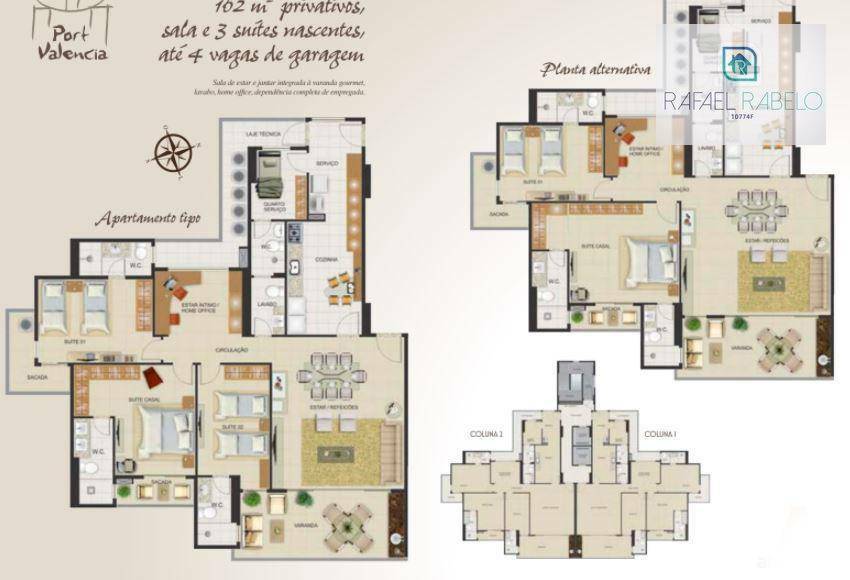 Apartamento à venda com 3 quartos, 162m² - Foto 14