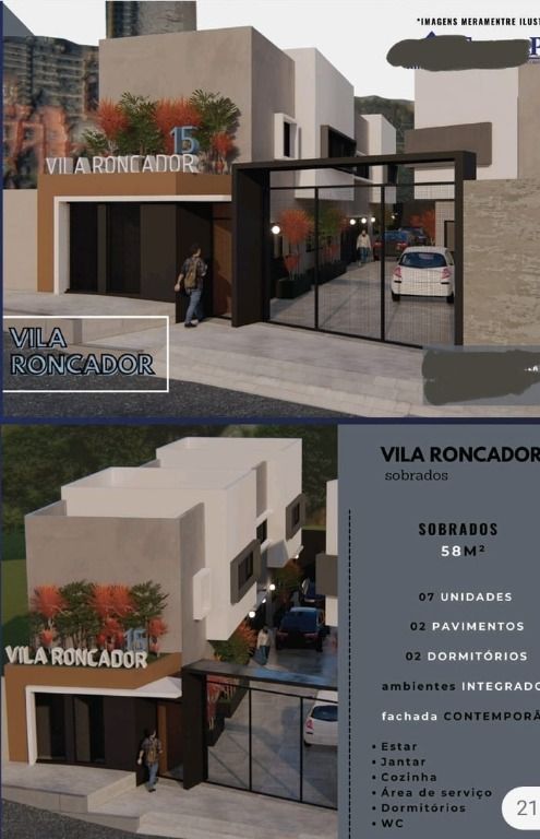 Sobrado à venda com 2 quartos, 58m² - Foto 1