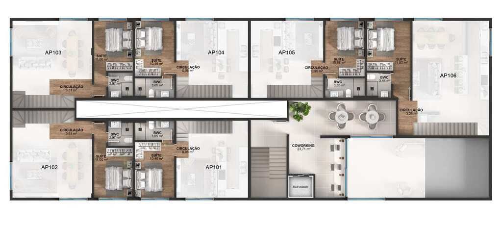 Apartamento à venda com 1 quarto, 265m² - Foto 33