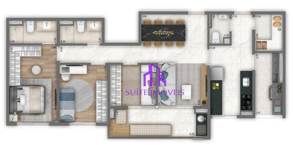 Apartamento à venda com 4 quartos, 116m² - Foto 16