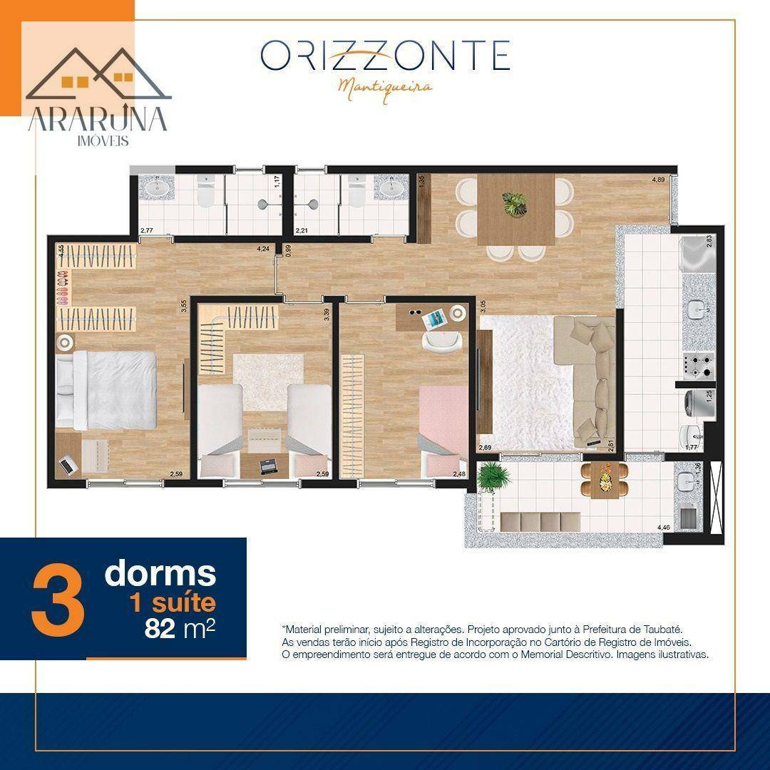 Apartamento à venda com 3 quartos, 81m² - Foto 23