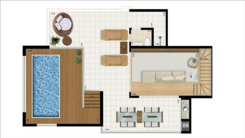 Apartamento à venda com 3 quartos, 244m² - Foto 4