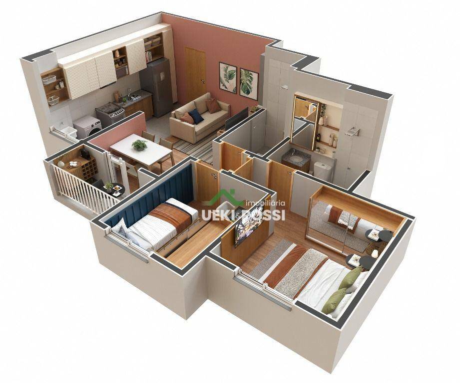 Apartamento à venda com 2 quartos, 50m² - Foto 18