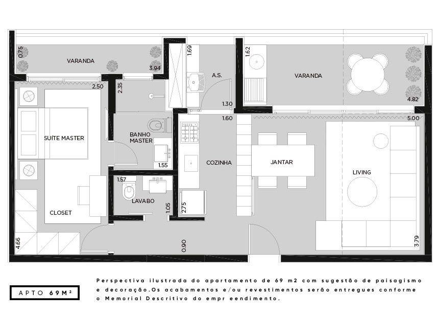 Apartamento à venda com 2 quartos, 136m² - Foto 26