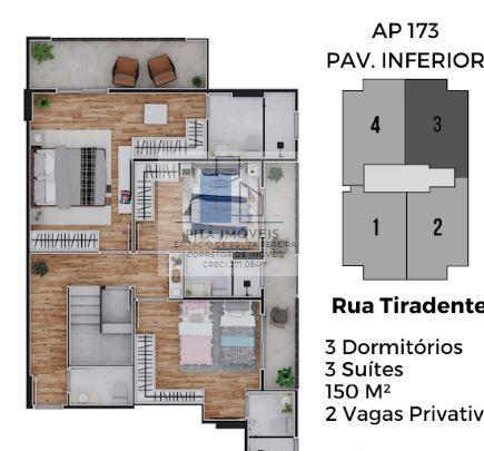 Apartamento à venda com 2 quartos, 87m² - Foto 22