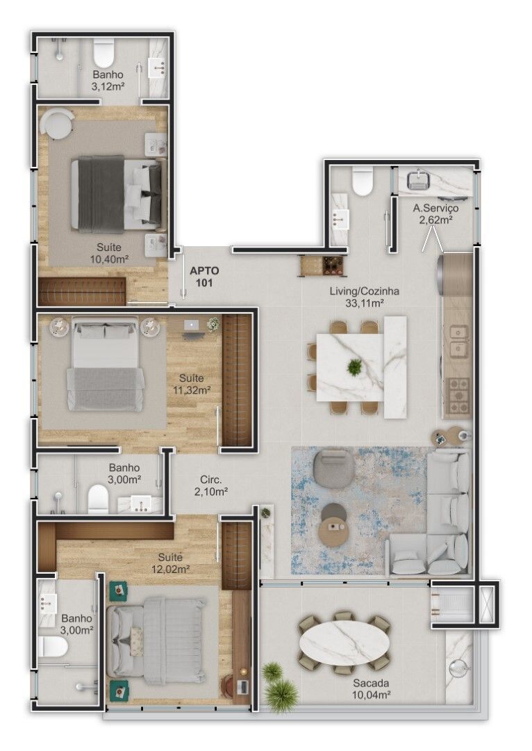 Apartamento à venda com 2 quartos, 70m² - Foto 18