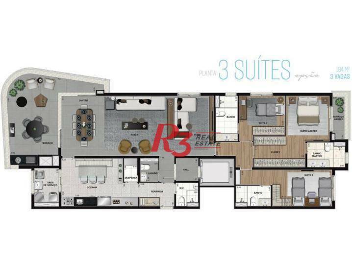 Apartamento à venda e aluguel com 3 quartos, 184m² - Foto 60