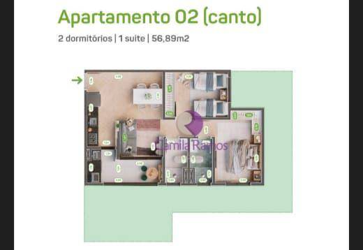 Apartamento à venda com 2 quartos, 68m² - Foto 11