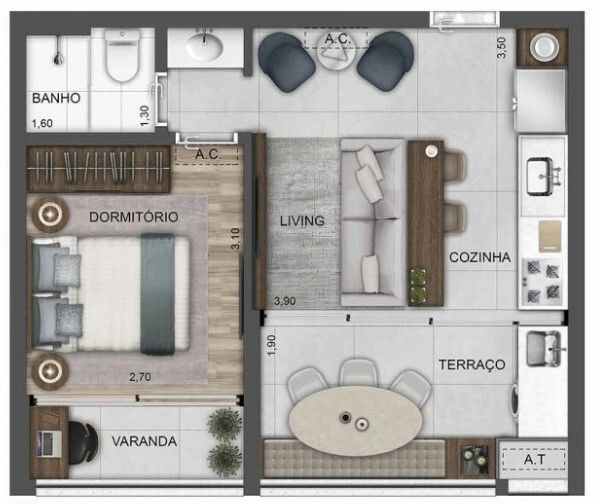 Cobertura à venda com 4 quartos, 164m² - Foto 2