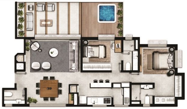 Cobertura à venda com 3 quartos, 158m² - Foto 1