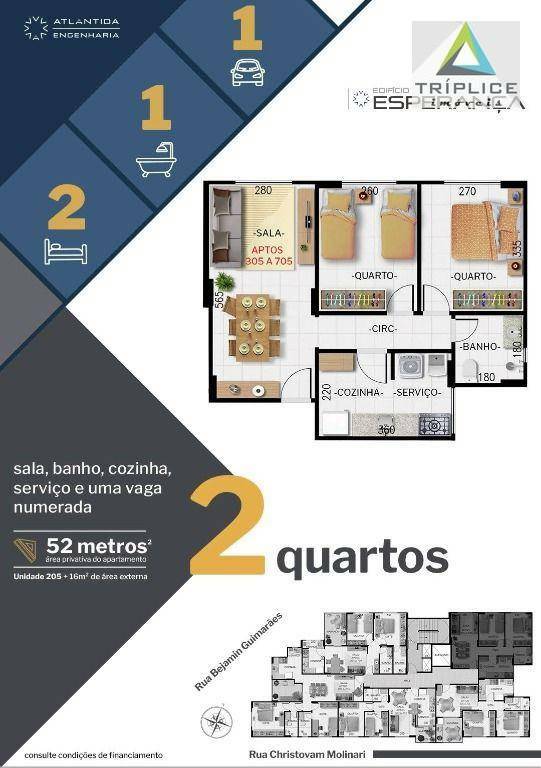 Apartamento à venda com 2 quartos, 70m² - Foto 8