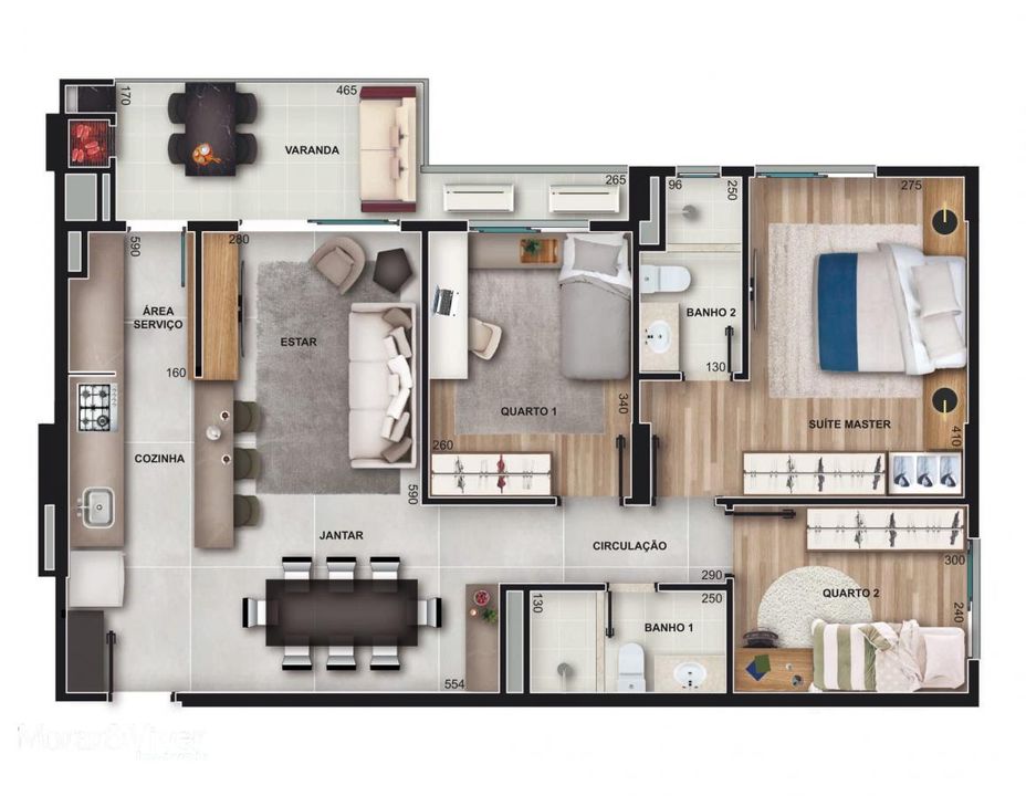 Apartamento à venda com 3 quartos, 85m² - Foto 54