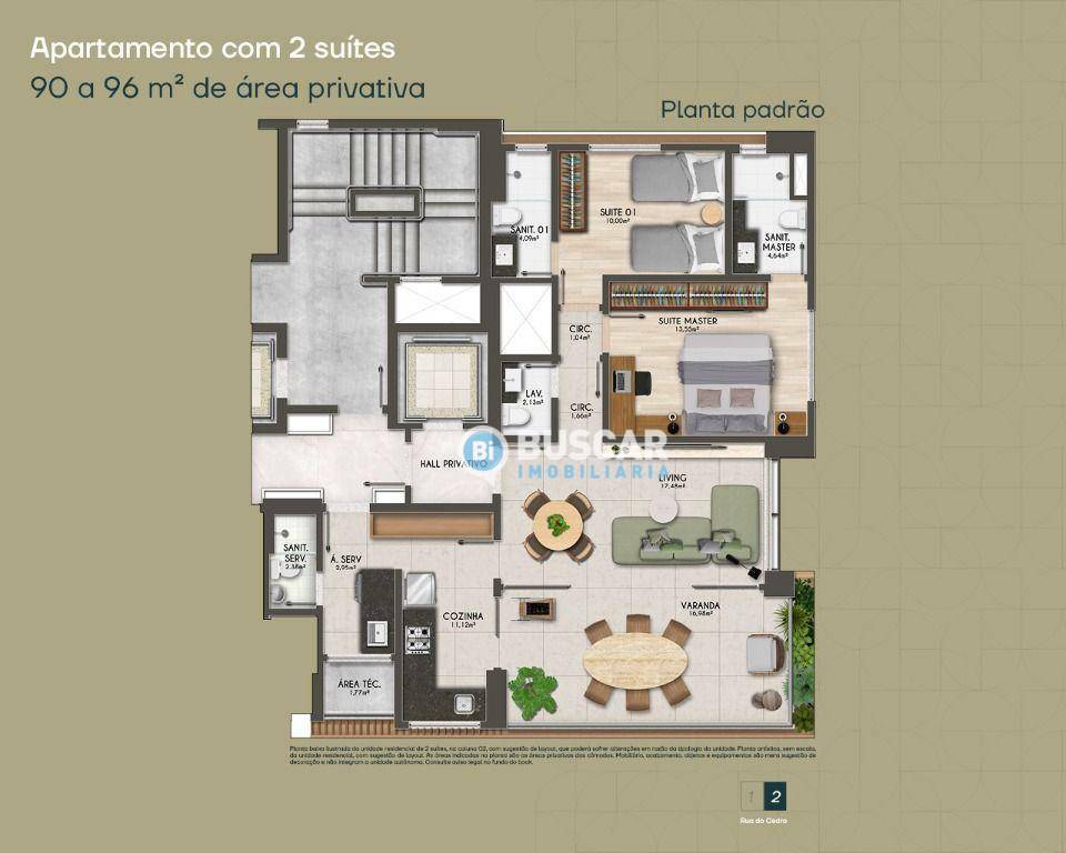 Apartamento à venda com 2 quartos, 91m² - Foto 24