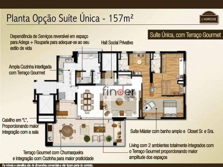 Apartamento à venda com 3 quartos, 157m² - Foto 106