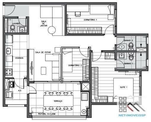 Apartamento à venda com 3 quartos, 93m² - Foto 34